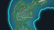 The only location in Inazuma to find frogs (Image via Teyvat Interactive Map - HoYoLAB)